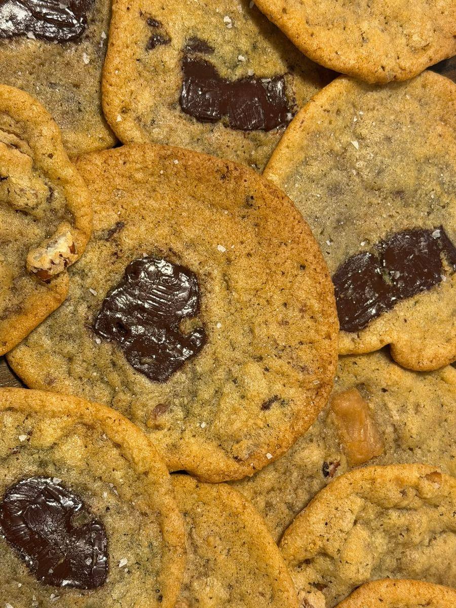 A close-up of Gourmand House cookies